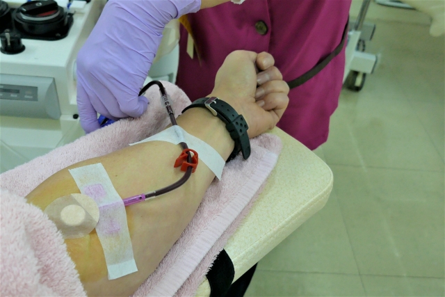 デュタステリドを服用の方は半年間献血が出来ない